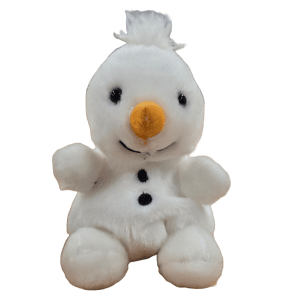 Stuffed Snowman in a Can Canned Gifts 