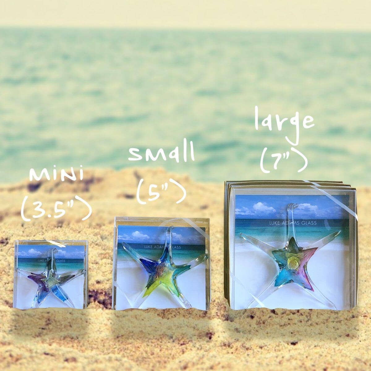 Holiday Star Ornament, Holly Ornament Luke Adams Glass Blowing Studio 