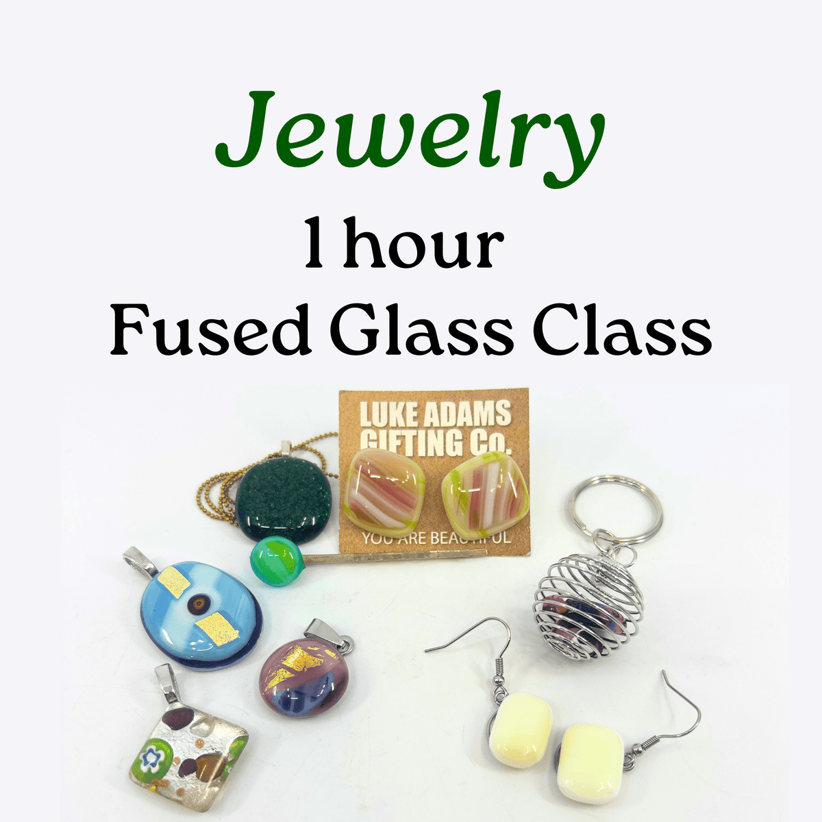Fused Jewelry 1 hour Fused Glass Class Class Classes 