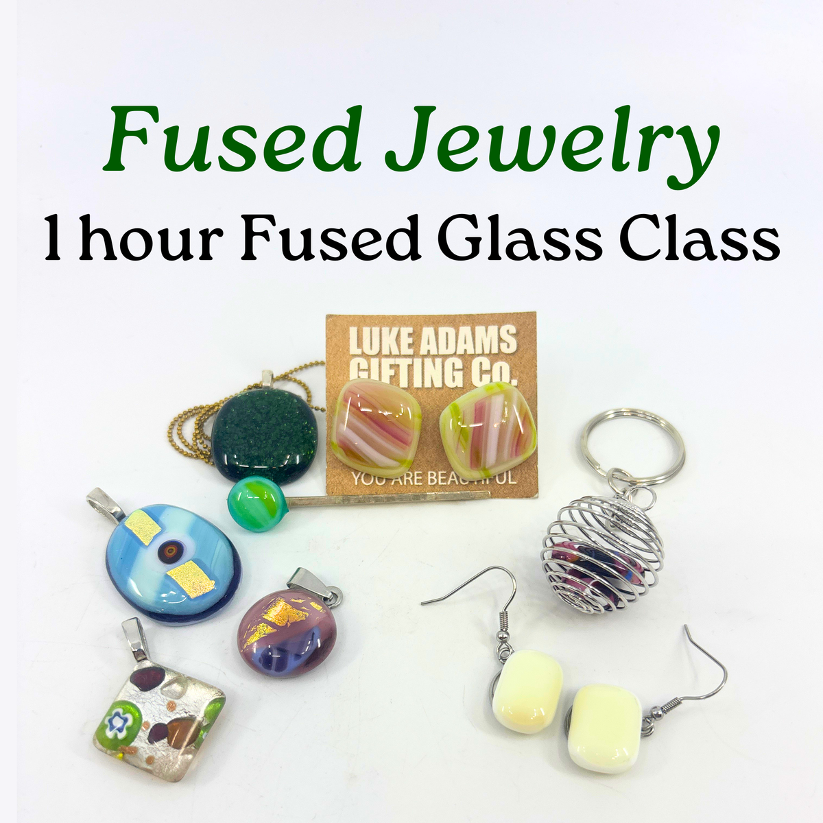 Fused Jewelry 1 hour Fused Glass Class Class Classes 