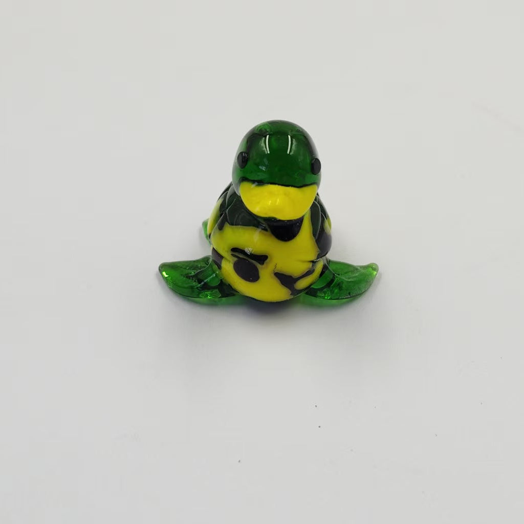 Sea Turtle - Mini Glass Rubber Duck