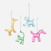 Balloon Animal Glass Ornaments 35 Ornament One Hundred 80 Degrees 