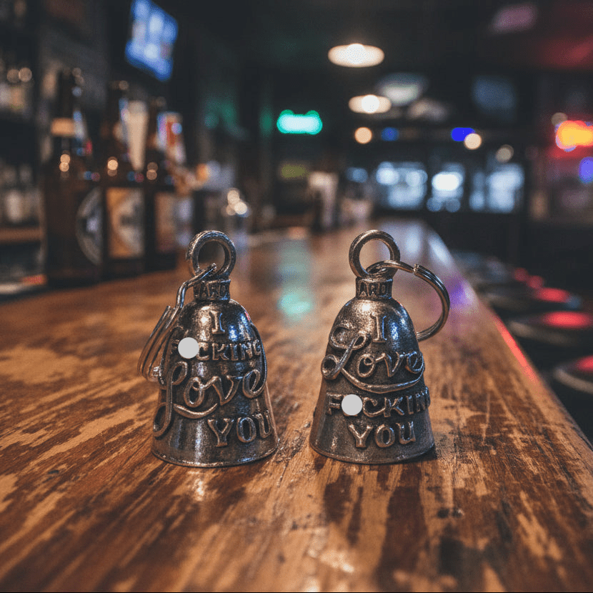 Guardian Bell, Double sided. I Love F-ing You, I F-ing Love You Decor Guardian Bells, LLC 