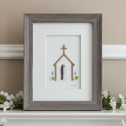 Shadow Box Frame, Forever to Follow Decor Demdaco 