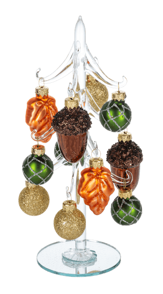 Autumn Glass Tree 29 Decor GANZ 