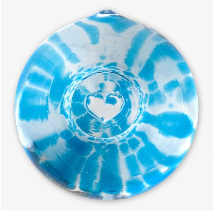 HedgeHugs, Azure Miniature Henrietta Glass 