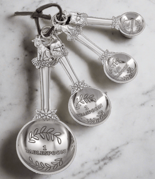 Measuring Spoons, Goat Miniature GANZ 