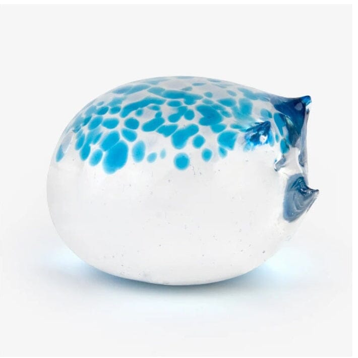 HedgeHugs, Azure Miniature Henrietta Glass 