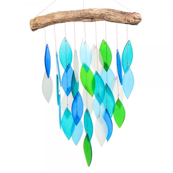 Ocean Glass Wind Chime, Waterfall Gift Essentials 