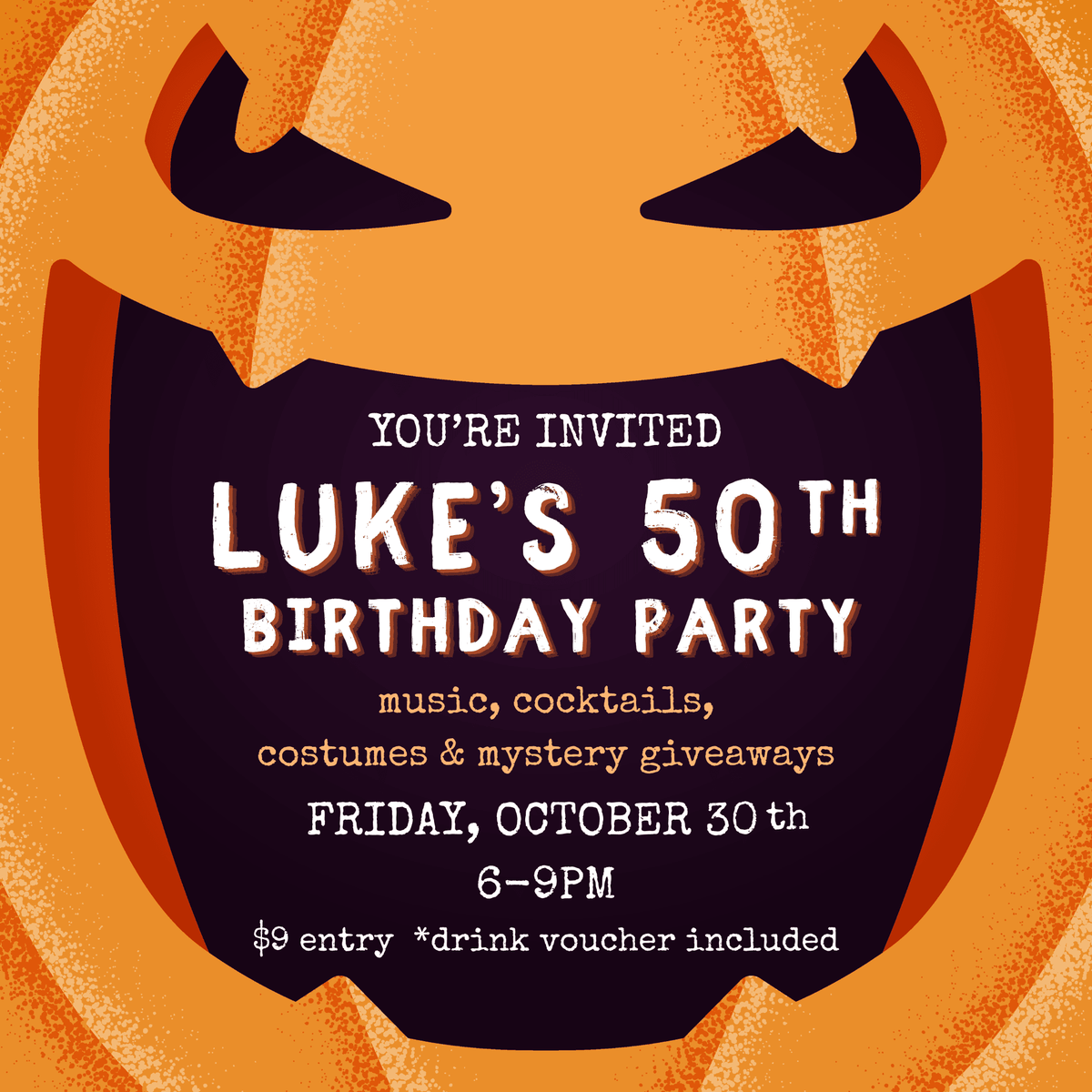 Luke's 50th Halloween Party Class Luke Adams Glass Blowing Studio 