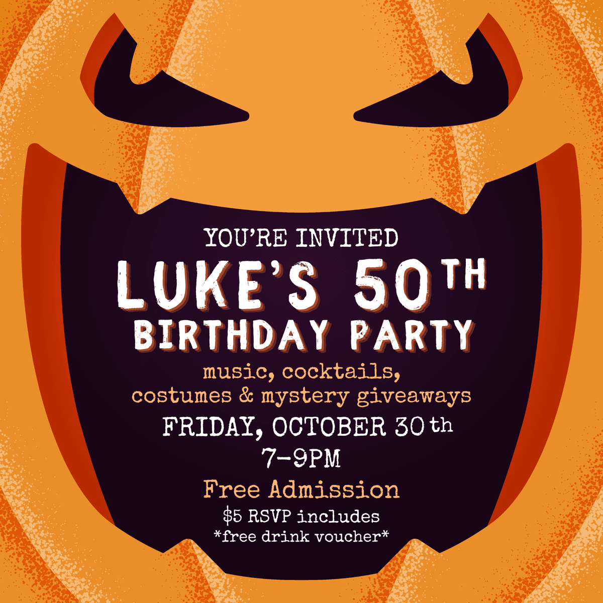Luke's 50th Halloween Party Class Luke Adams Glass Blowing Studio 