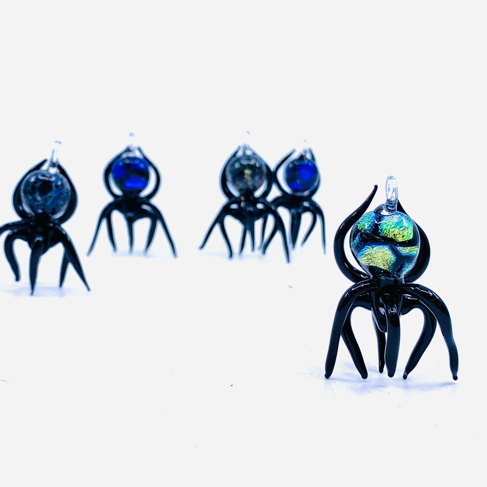 Mini Glass Galaxy Spider 260 Ornament Alex 