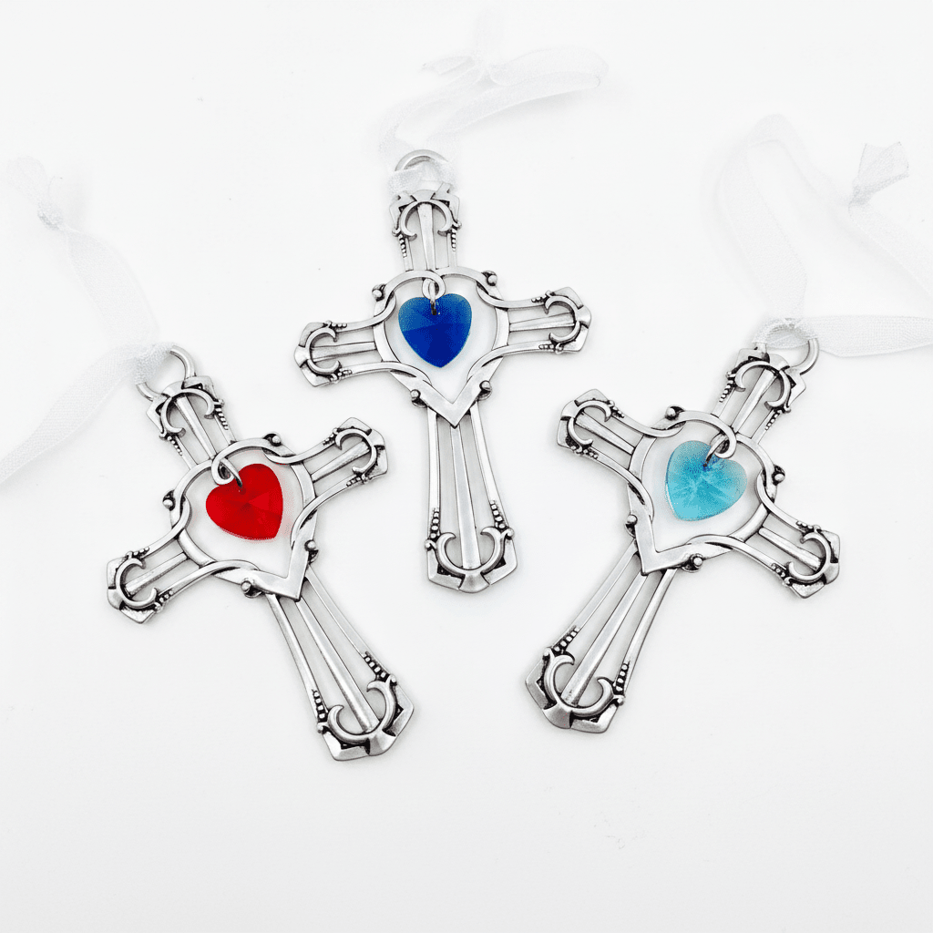 Colors of Faith Cross Ornaments Ornament GANZ 