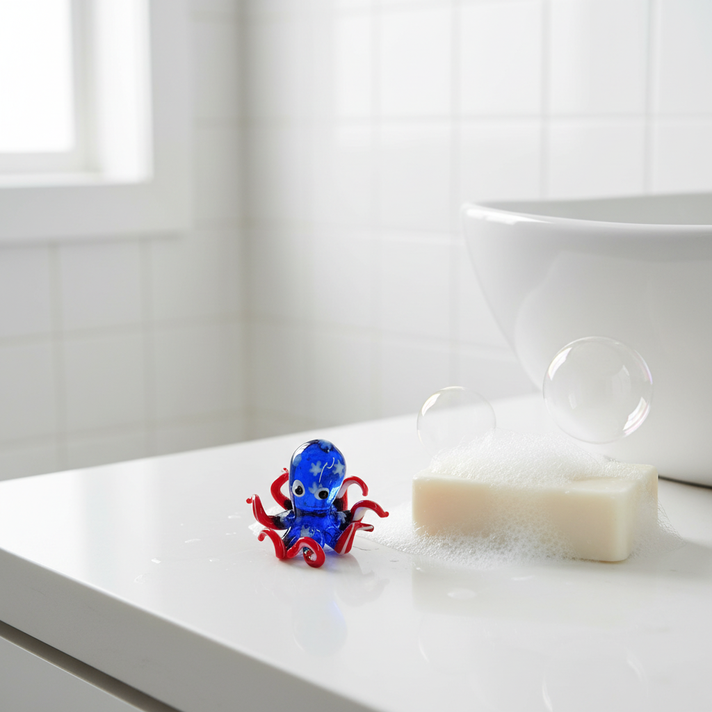 Glass Mini Americana Octopus