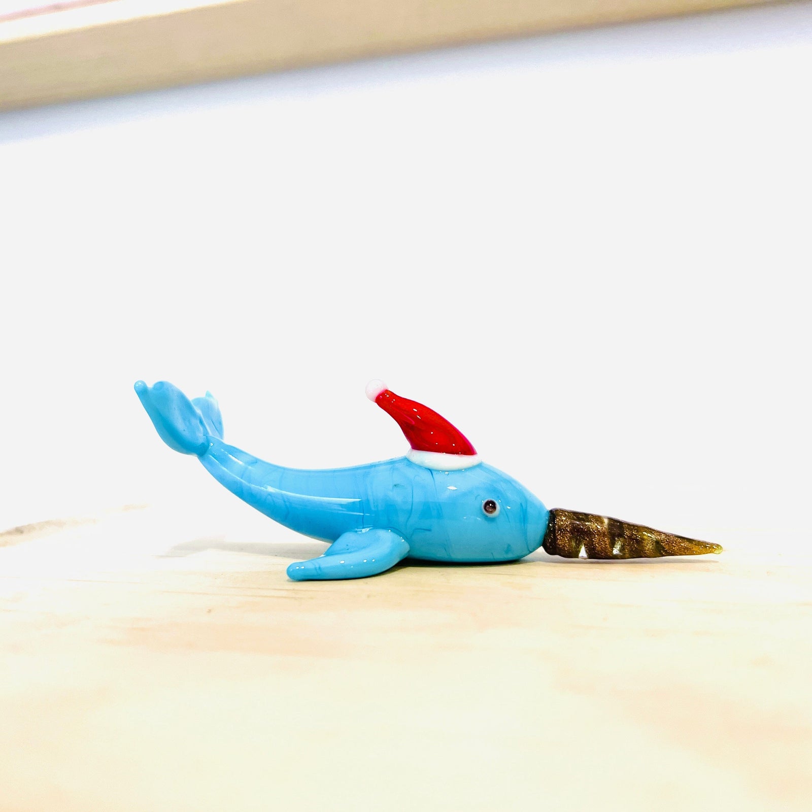 Festive Miniature Narwhal Miniature Beachcombers 