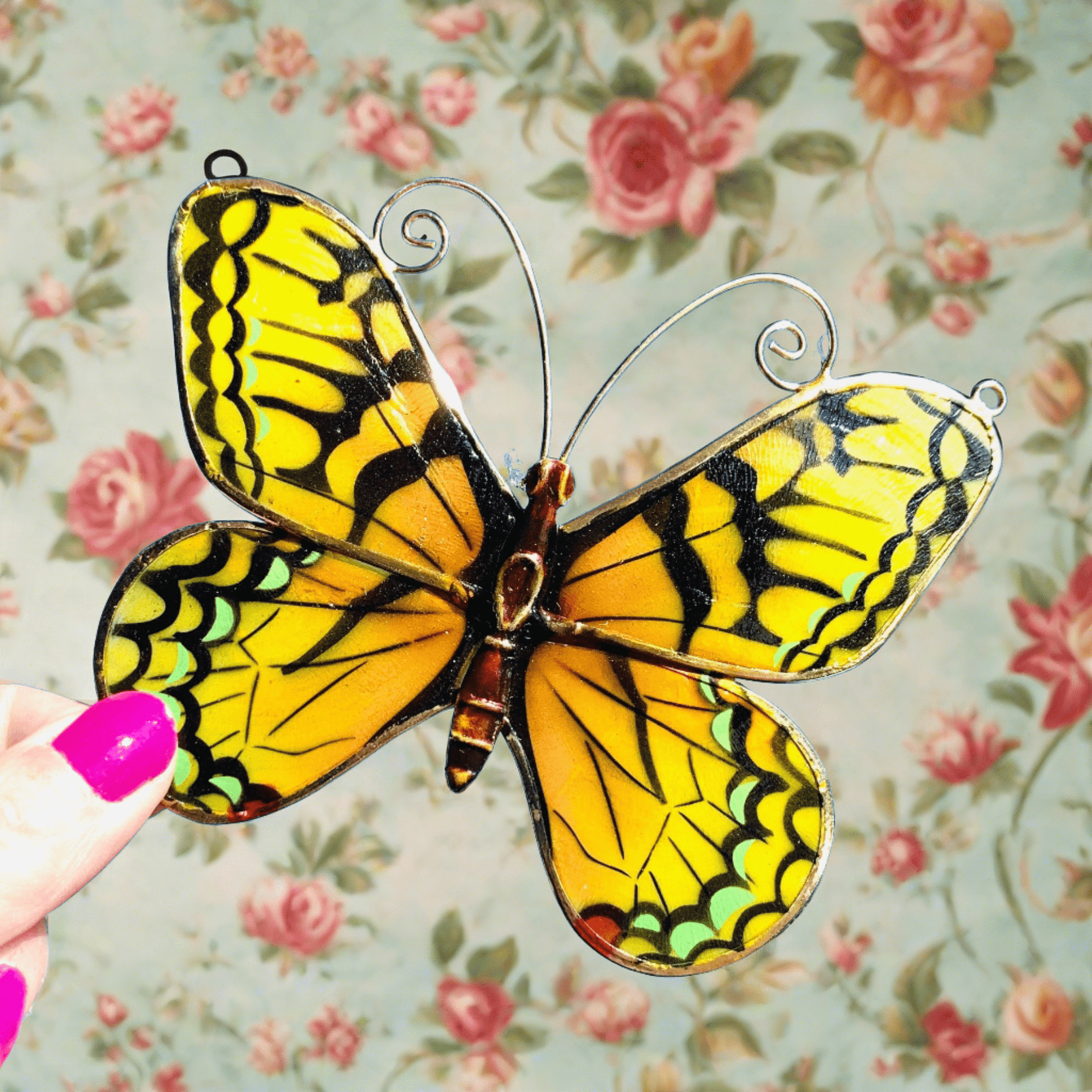 Butterfly Suncatcher 9 Ornament Kubla Craft 