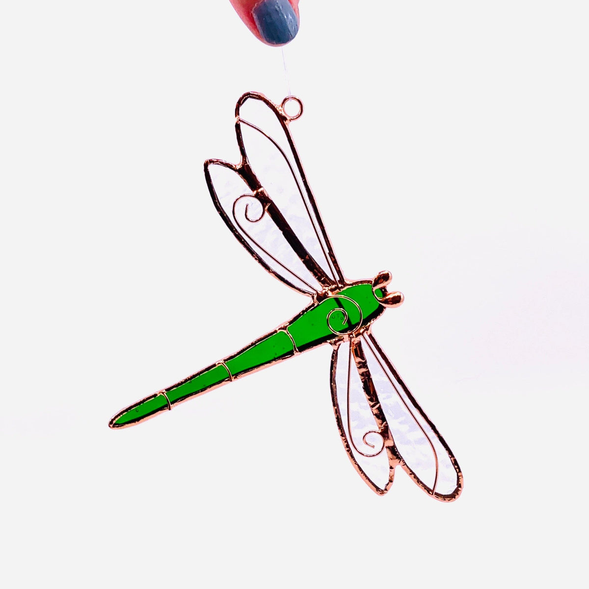 Stained Glass Suncatcher, Dragonfly Decor Gift Essentials 