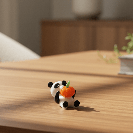 Tiny Pumpkin Pal Panda 149 Miniature - 