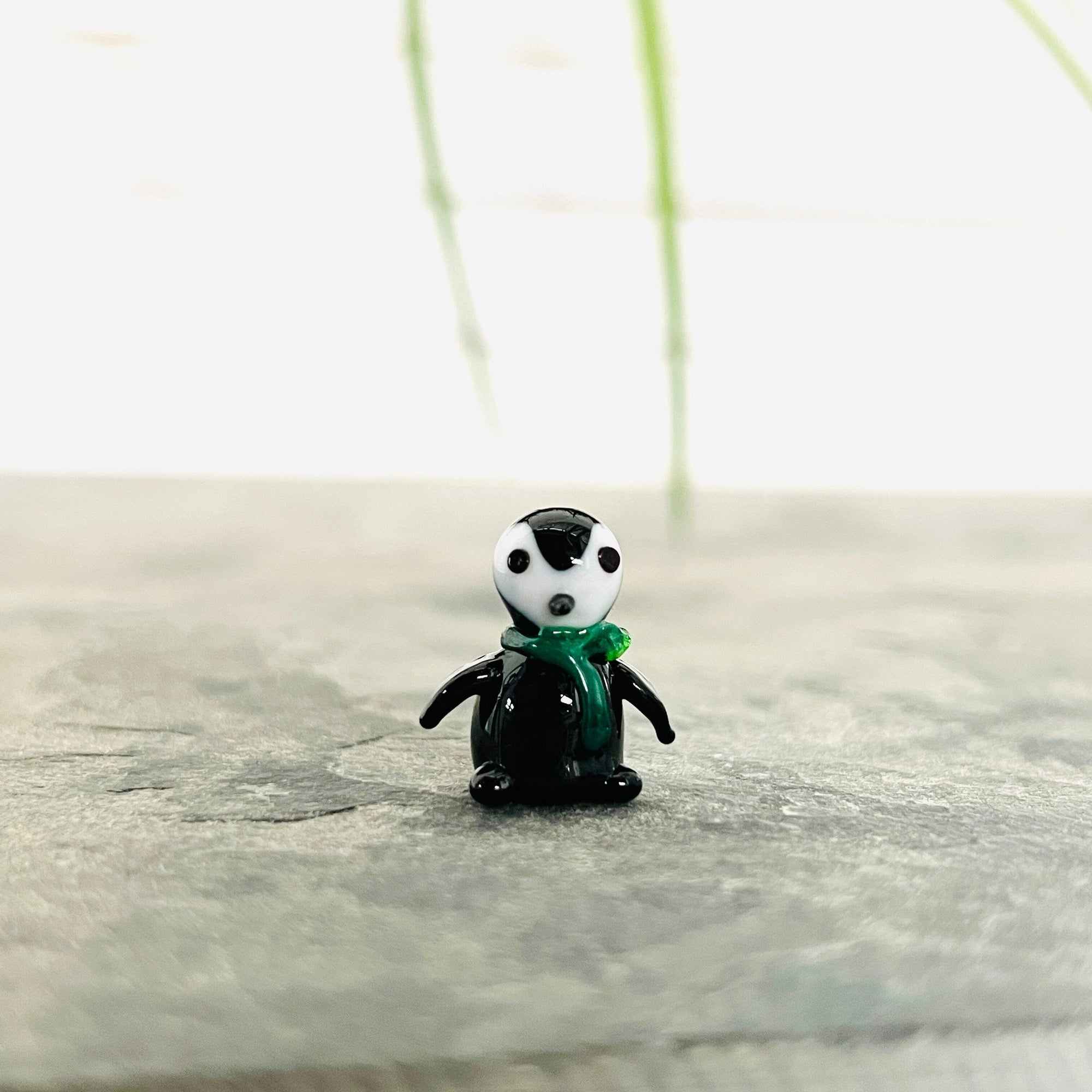 Green Scarf Penguin 74 Miniature Alex 