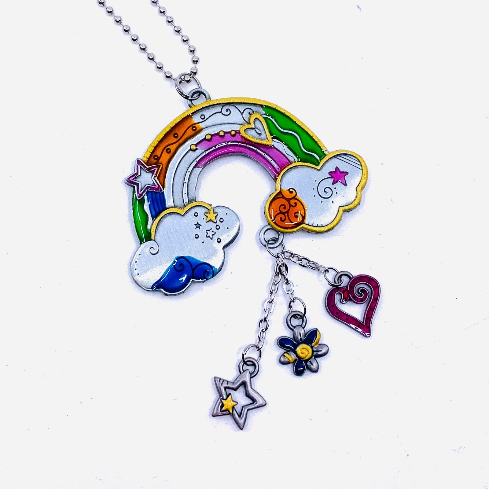 Rainbow Car Charm Ornament GANZ 