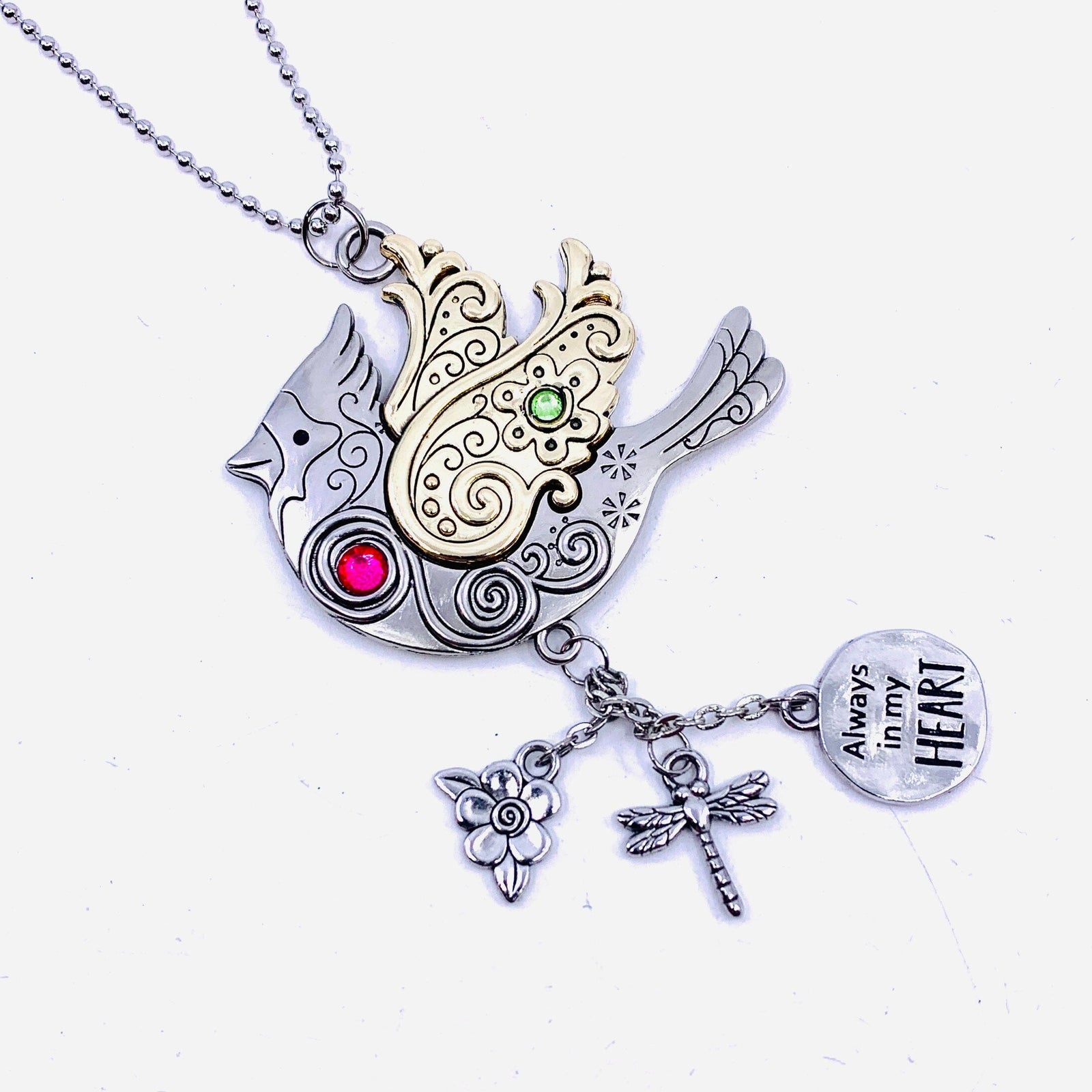 Cardinal Car Charm Ornament GANZ 