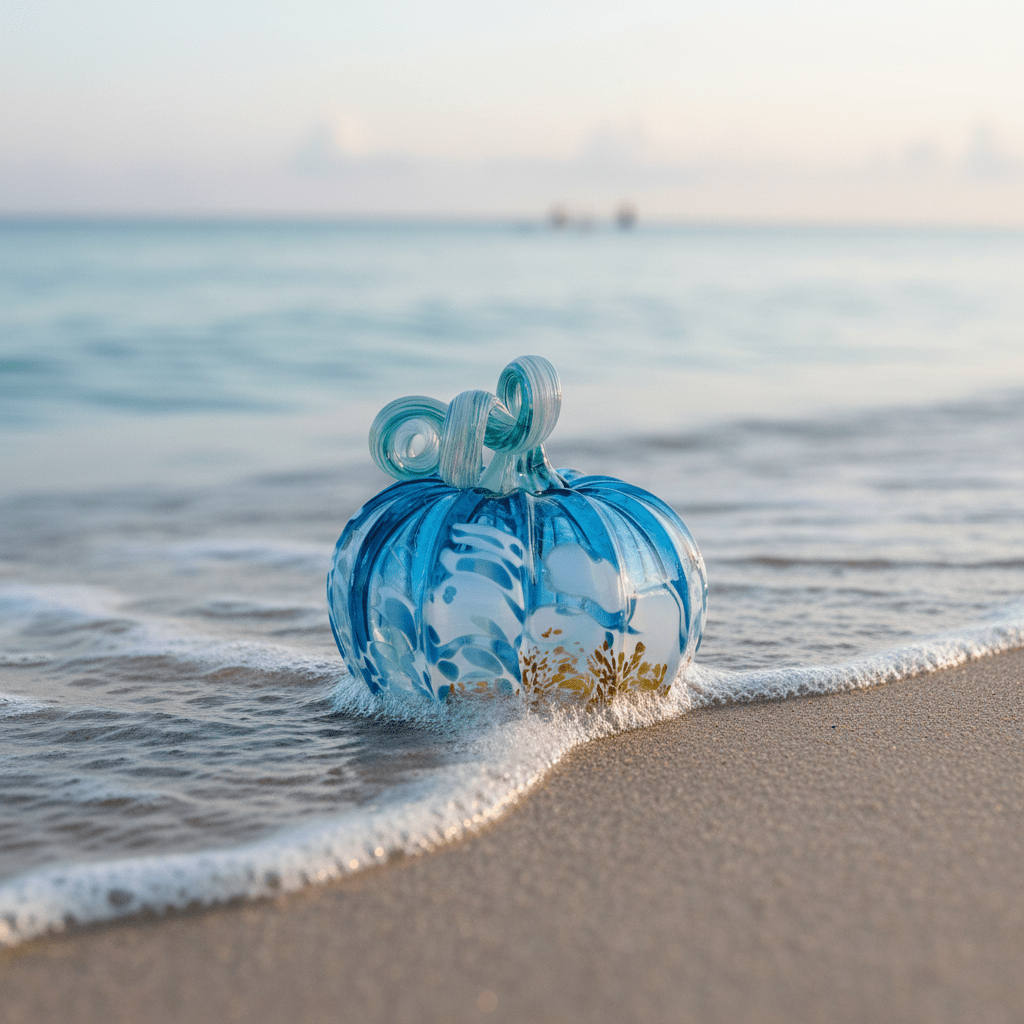 Summer Beachy Pumpkin Inspo Luke Adams Glass Blowing Studio 