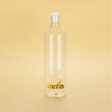 Glass Water Bottle, Submarine