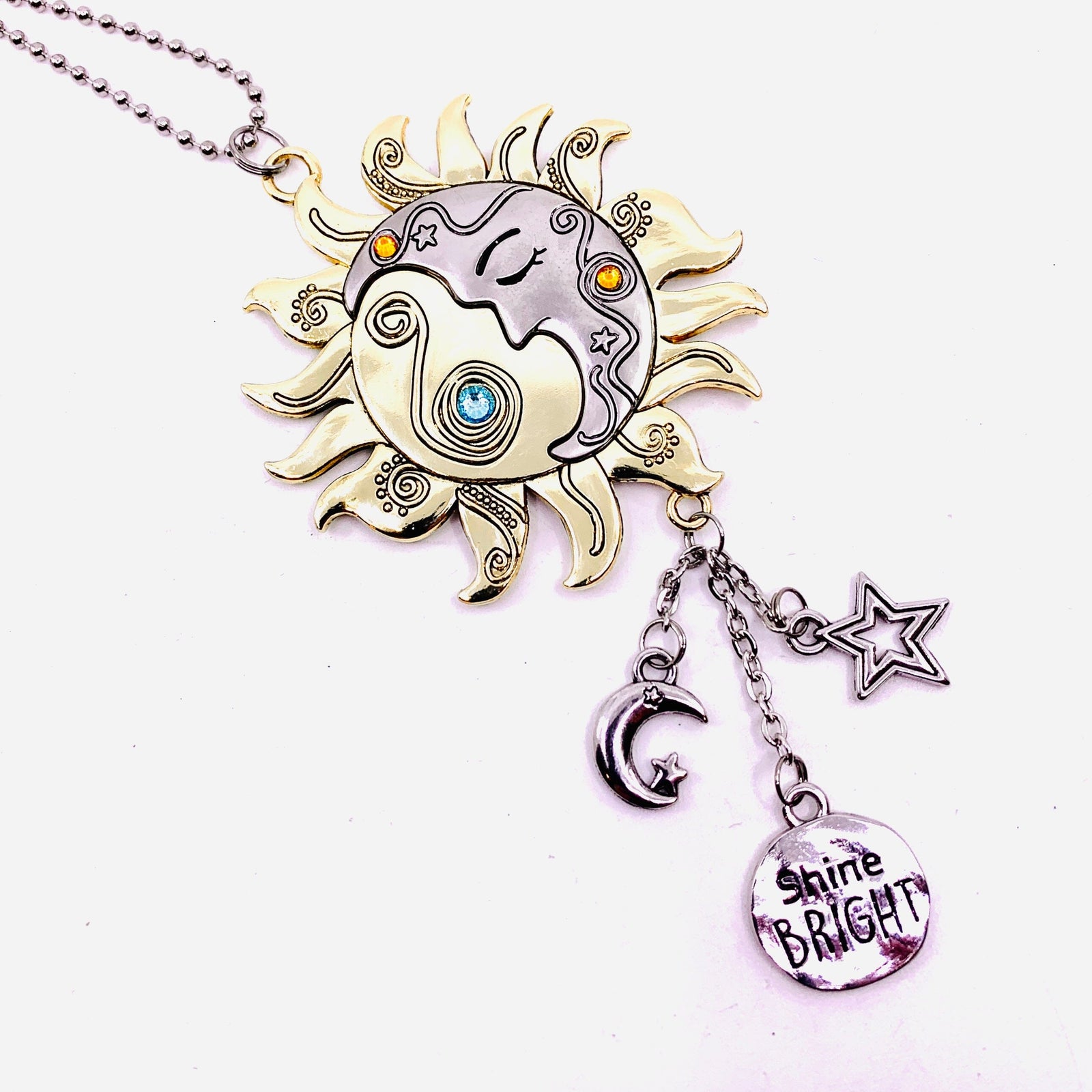 Sun and Moon Car Charm Ornament GANZ 