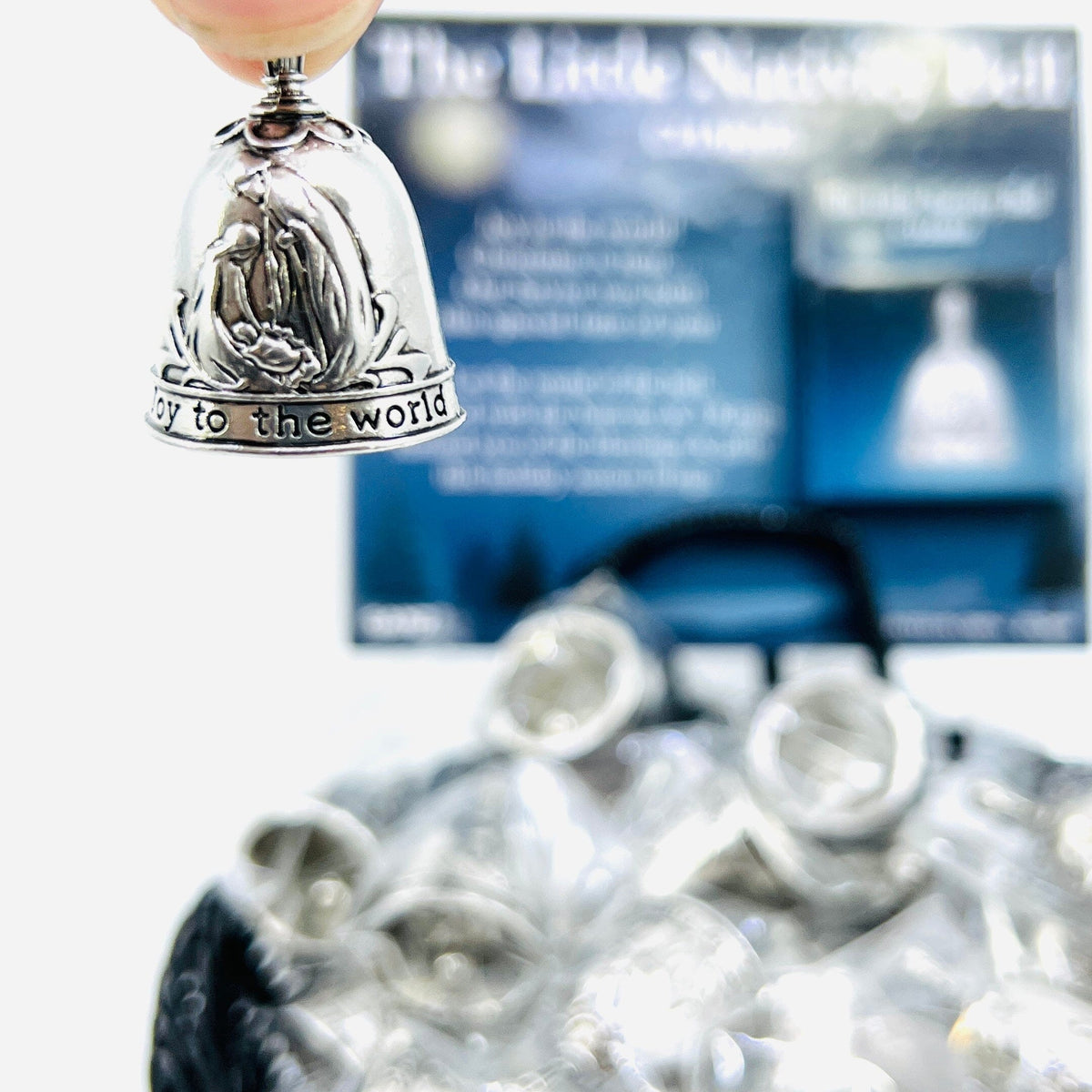 Little Nativity Bell Pocket Charm