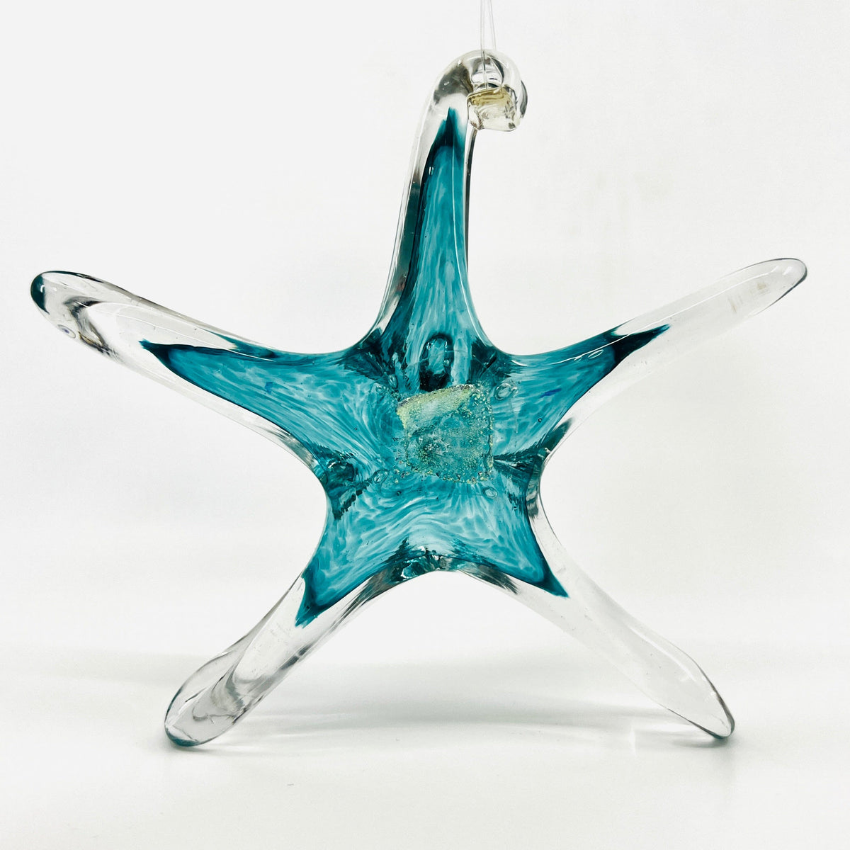 March Birthstone Hanging Star Birthstone Luke Adams Glass Blowing Studio 