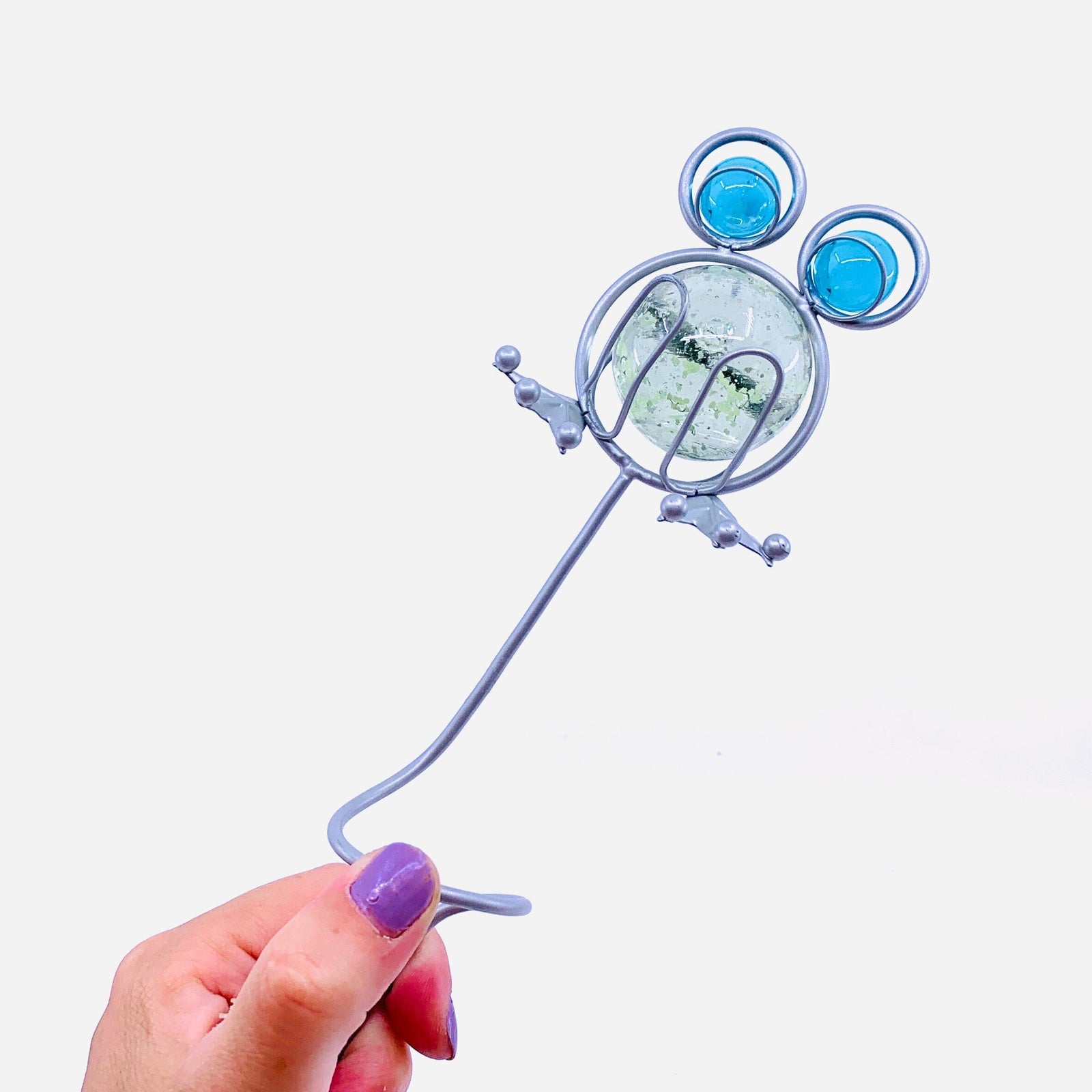 Glow in The Dark Garden Stakes, Frog 11 Decor Echo Valley 