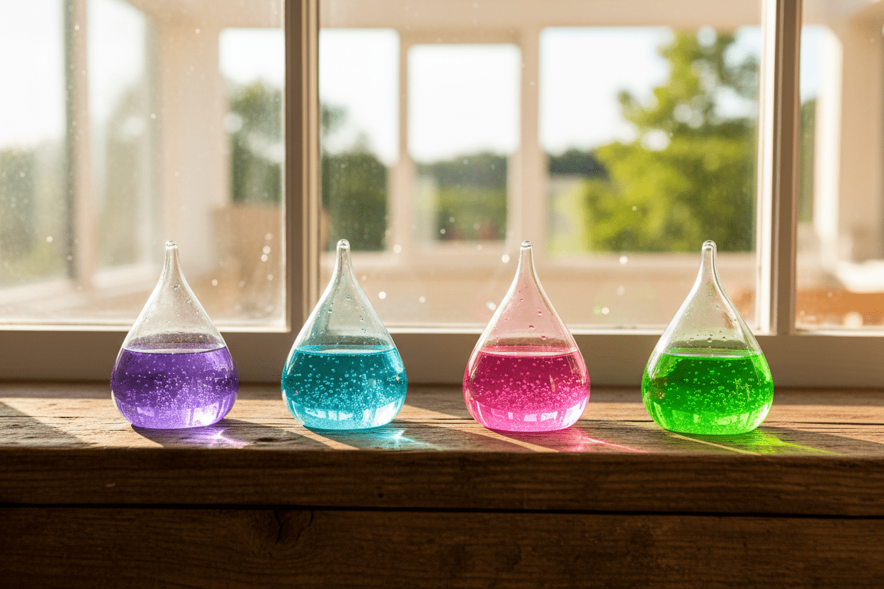 Tear Drop Storm Glass
