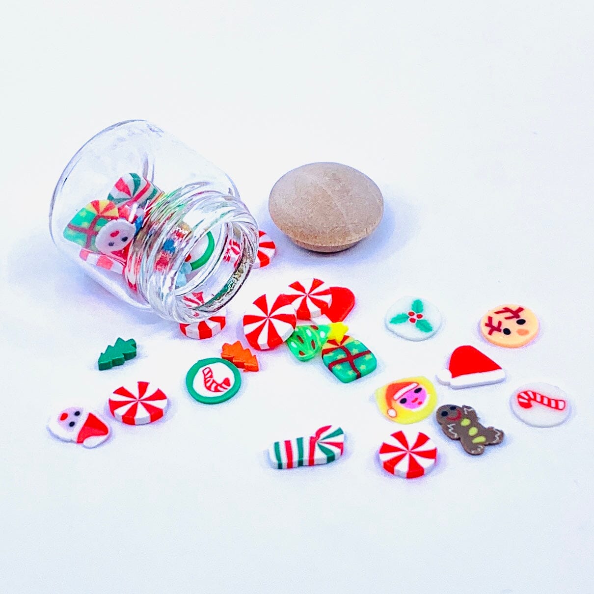 Tiniest Jar of Slice n' Bake Christmas Cookies Miniature - 