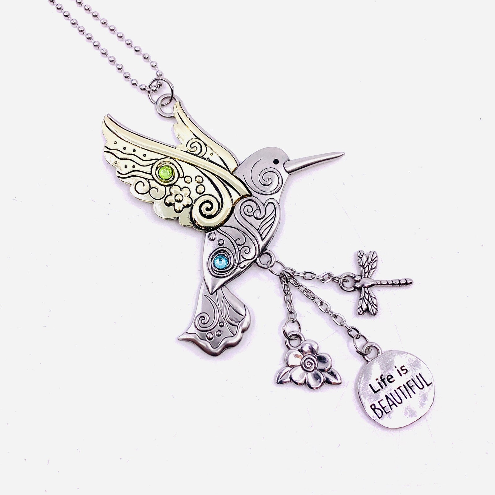 Hummingbird Car Charm Ornament GANZ 