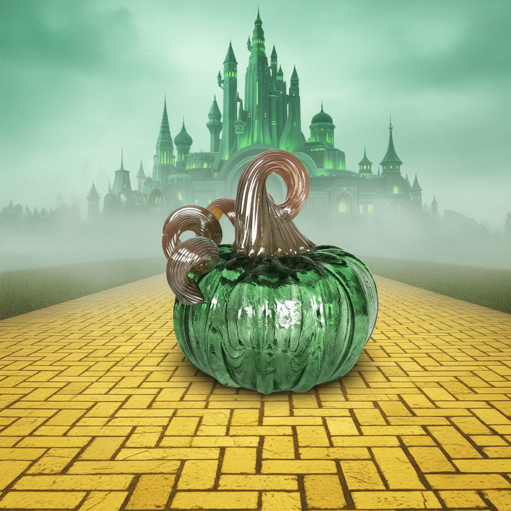 May Birthstone Pumpkin Birthstone Luke Adams Glass Blowing Studio 