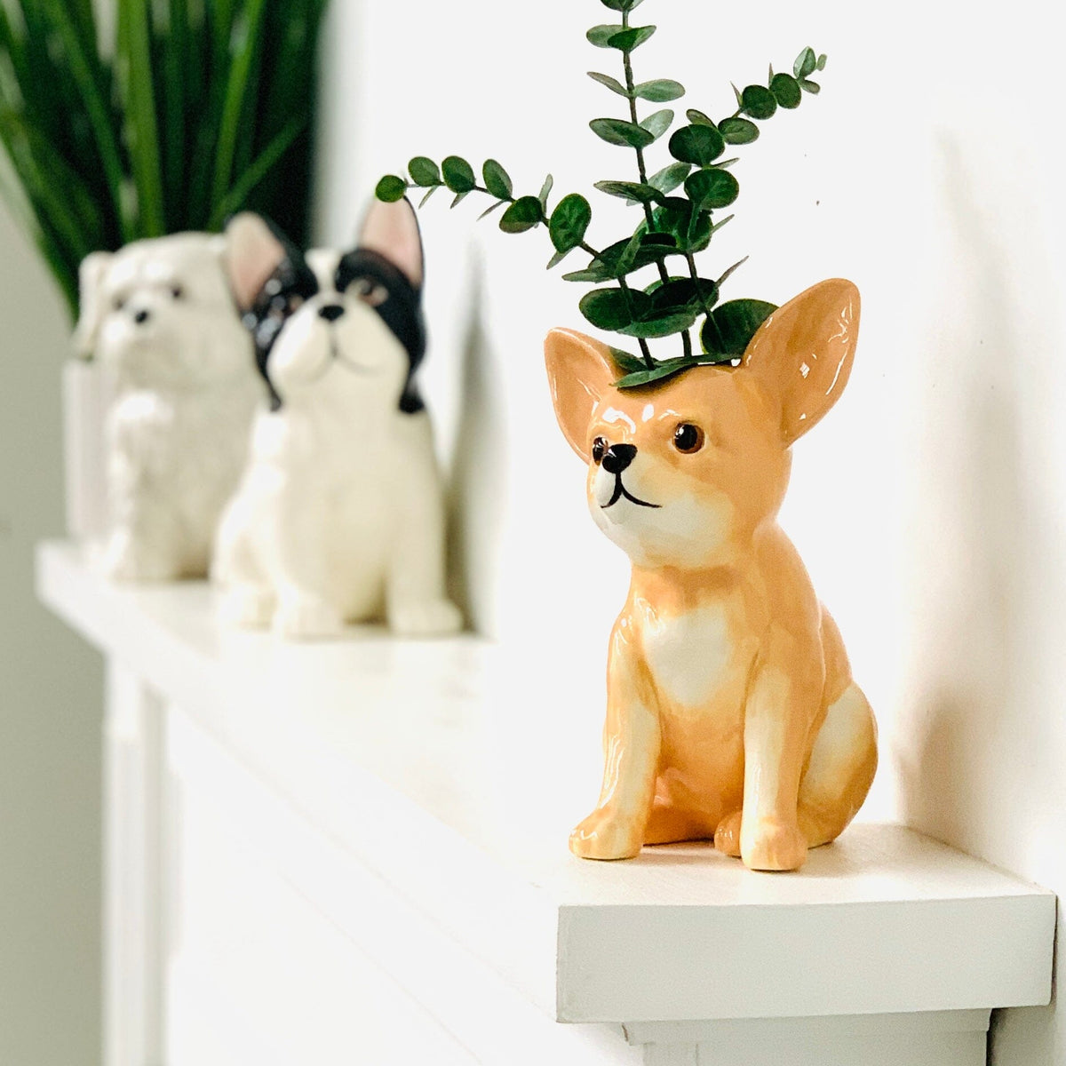 Puppy Vase, Chihuahua Decor Two&#39;s Company 