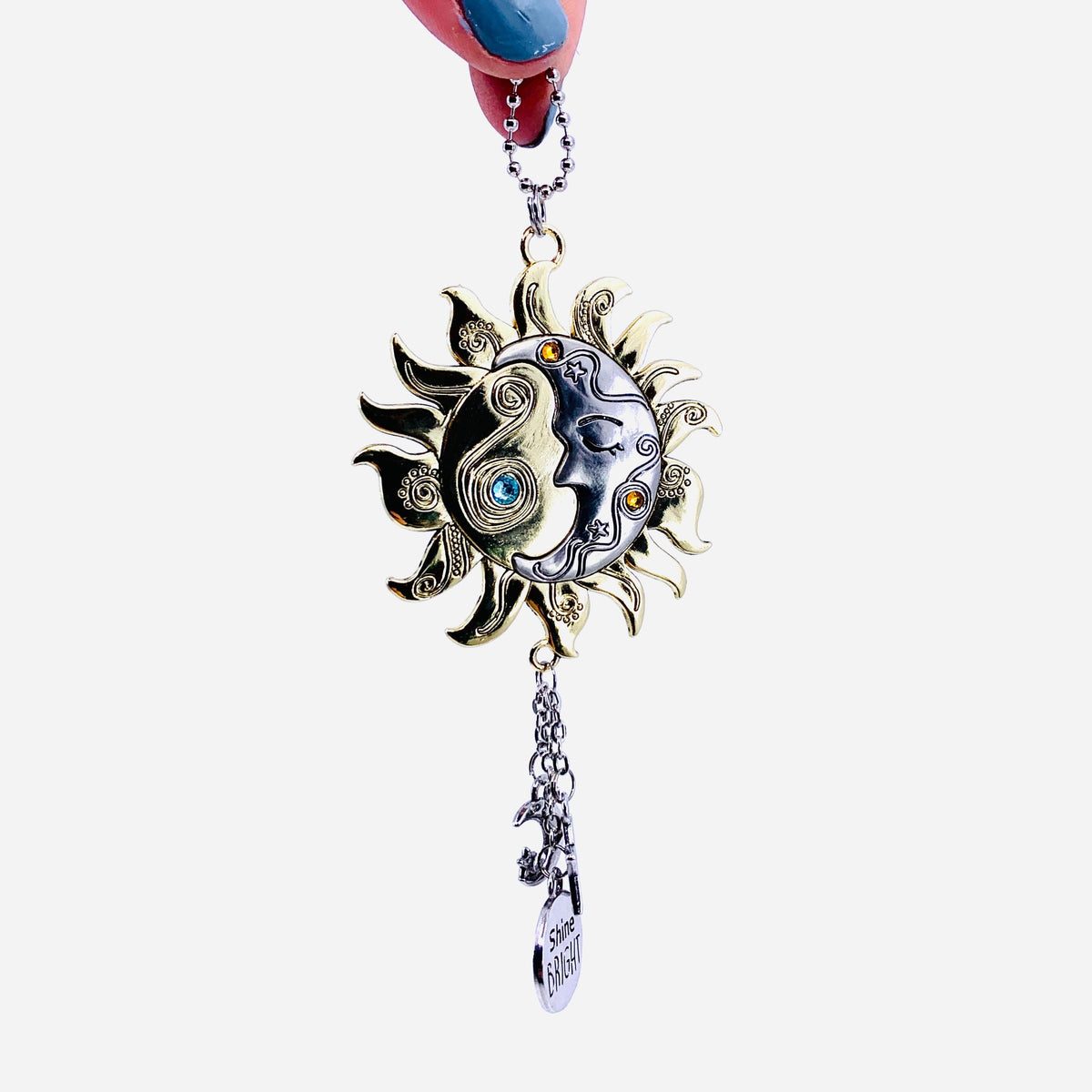 Sun and Moon Car Charm Ornament GANZ 