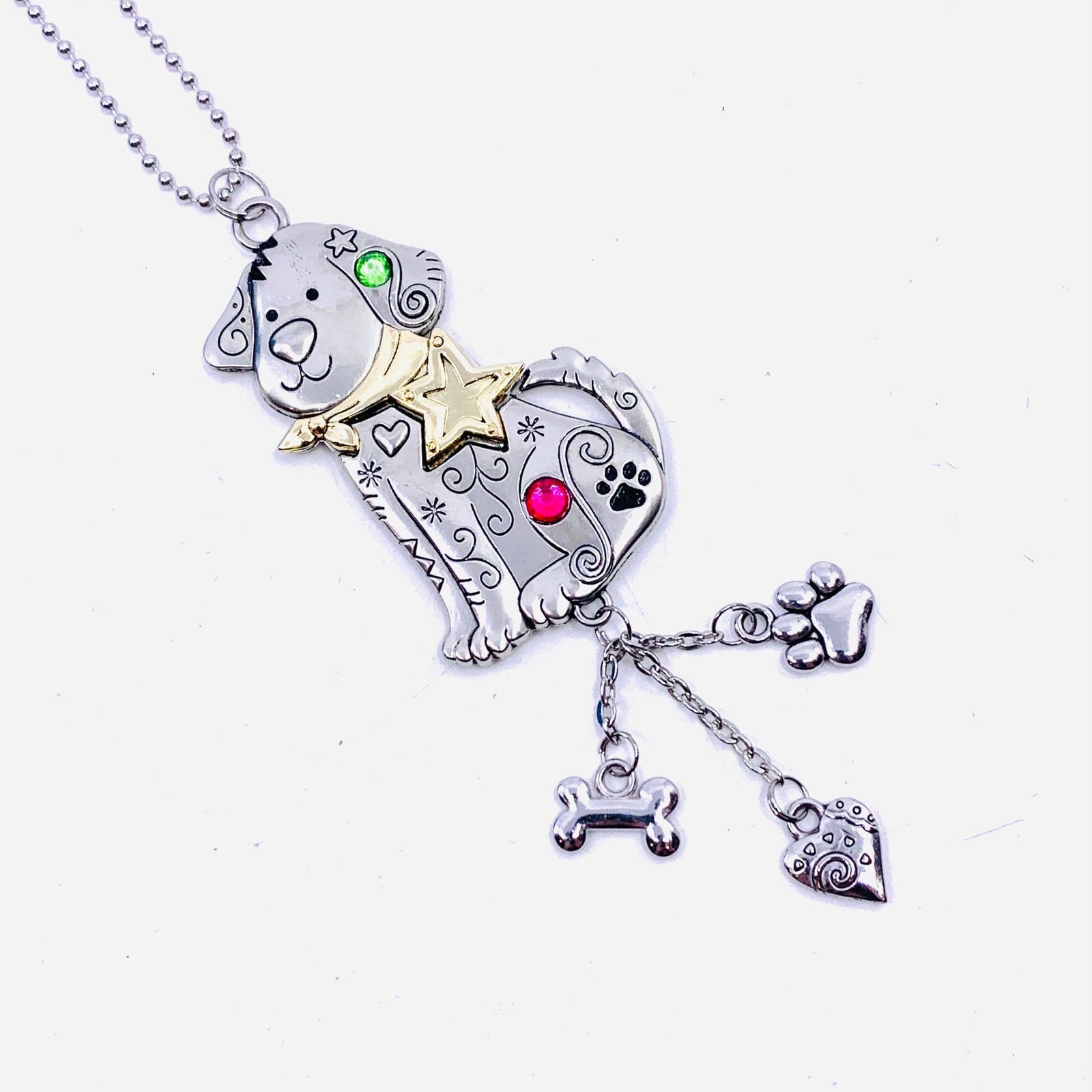 Dog Car Charm Ornament GANZ 