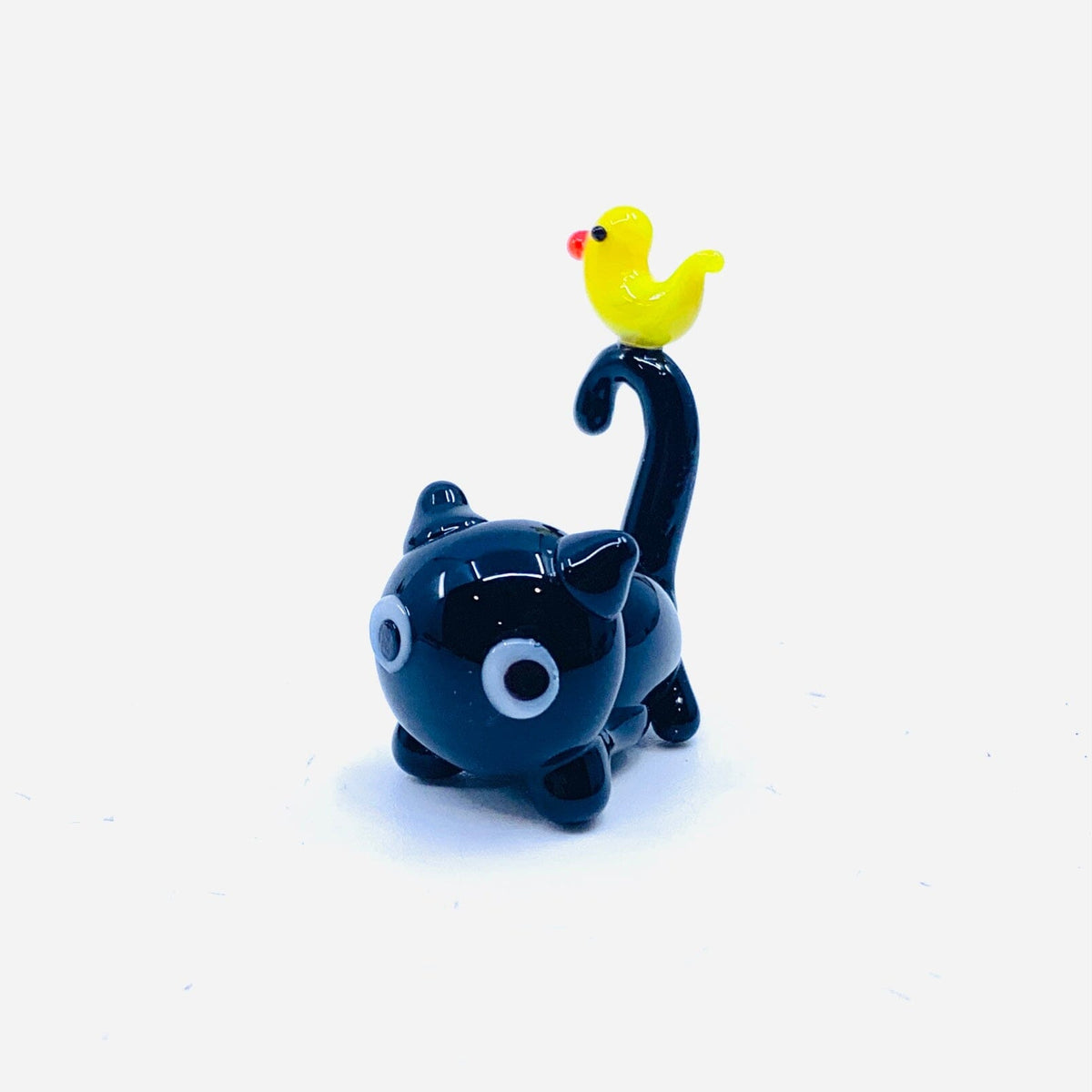 Little Glass Ducky Cat 61 Miniature Alex 