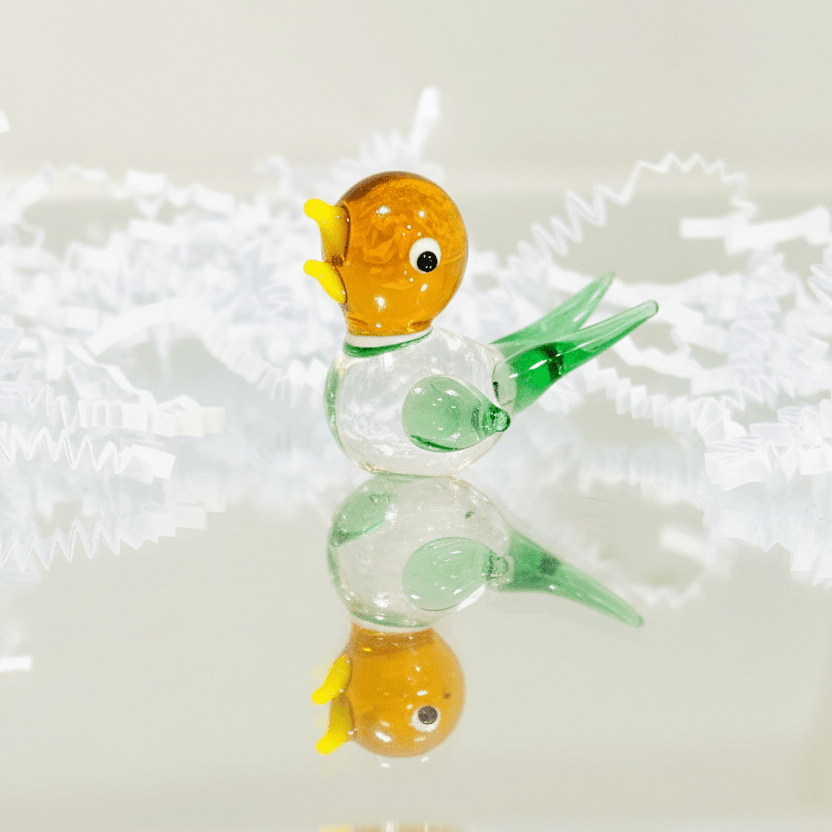 Tiny Golden Songbird Miniature Alex 