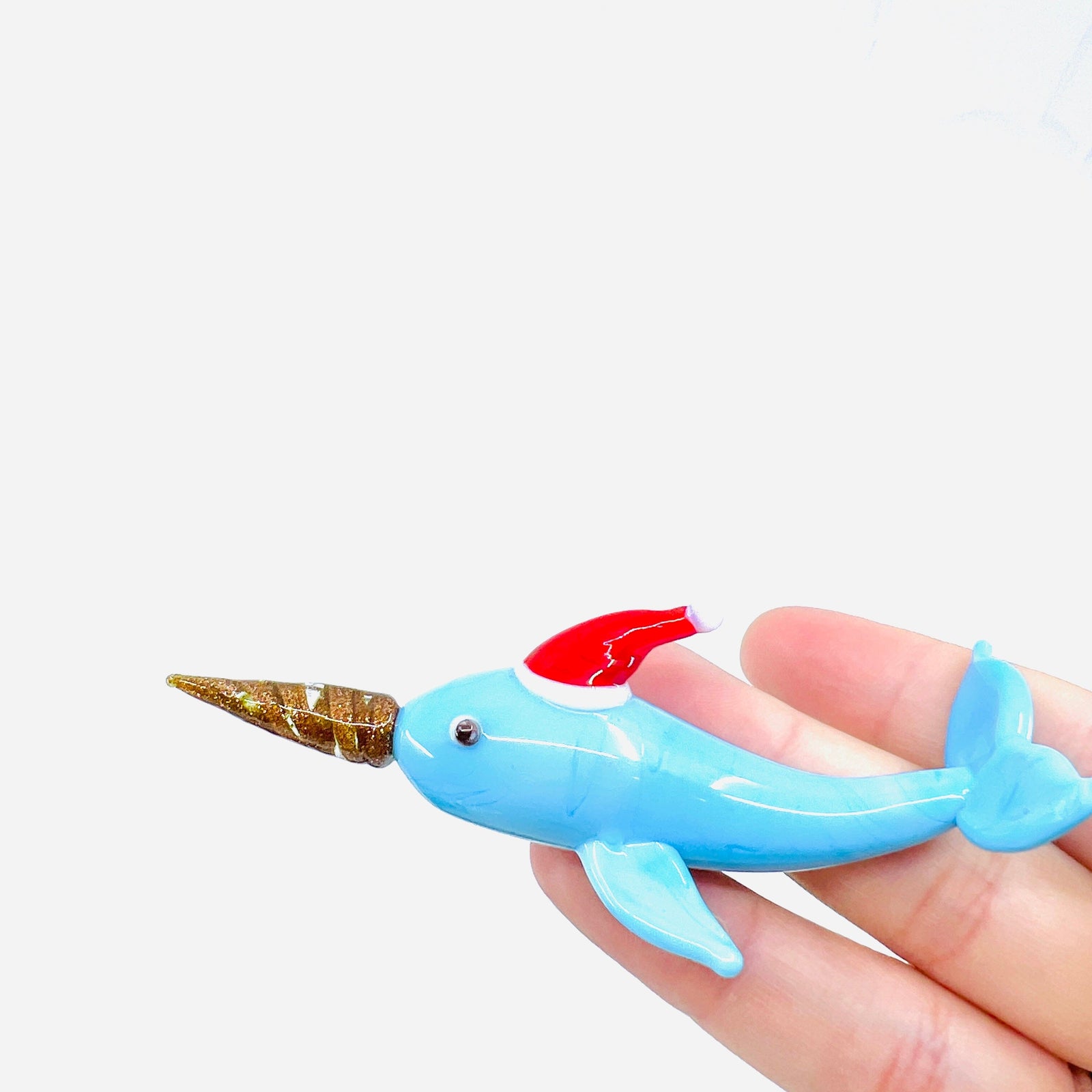 Festive Miniature Narwhal Miniature Beachcombers 