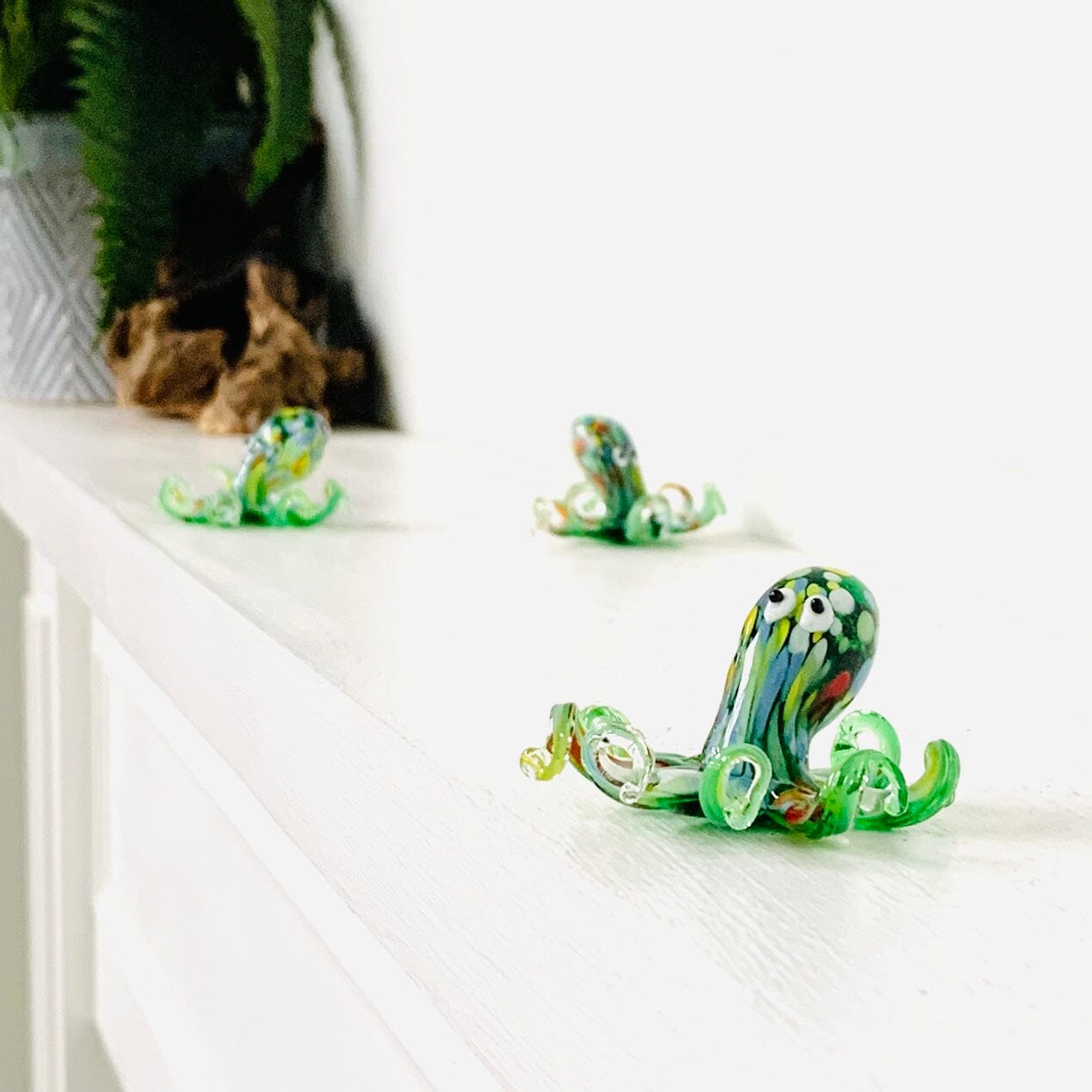 Glass Octopus, Multi Miniature Lyman 