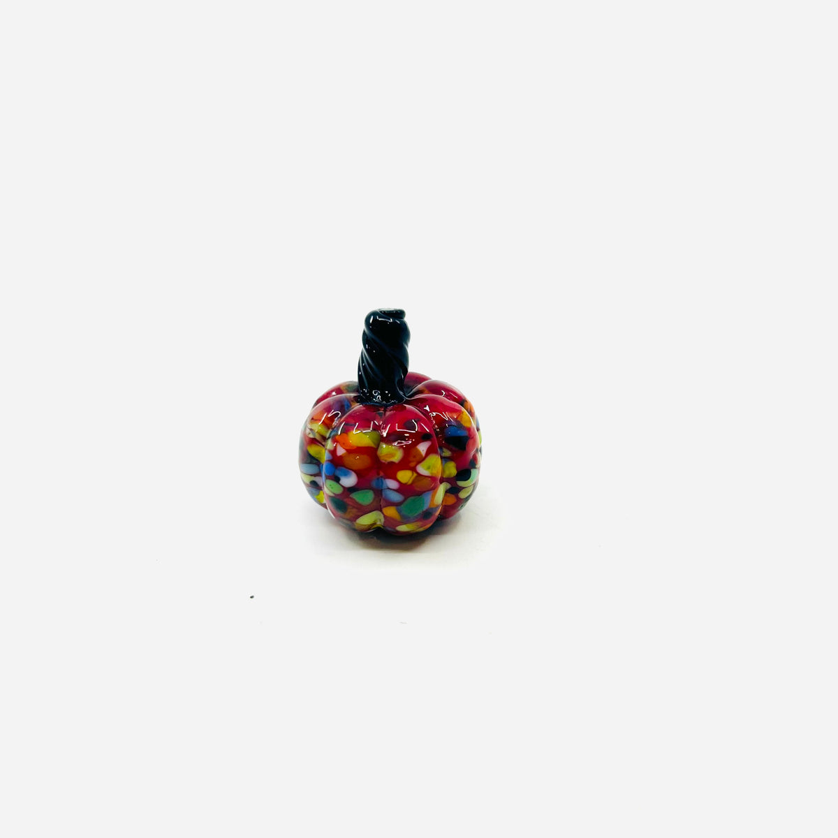 Halloweenie Statement Pumpkin Red Confetti 102 Miniature - 