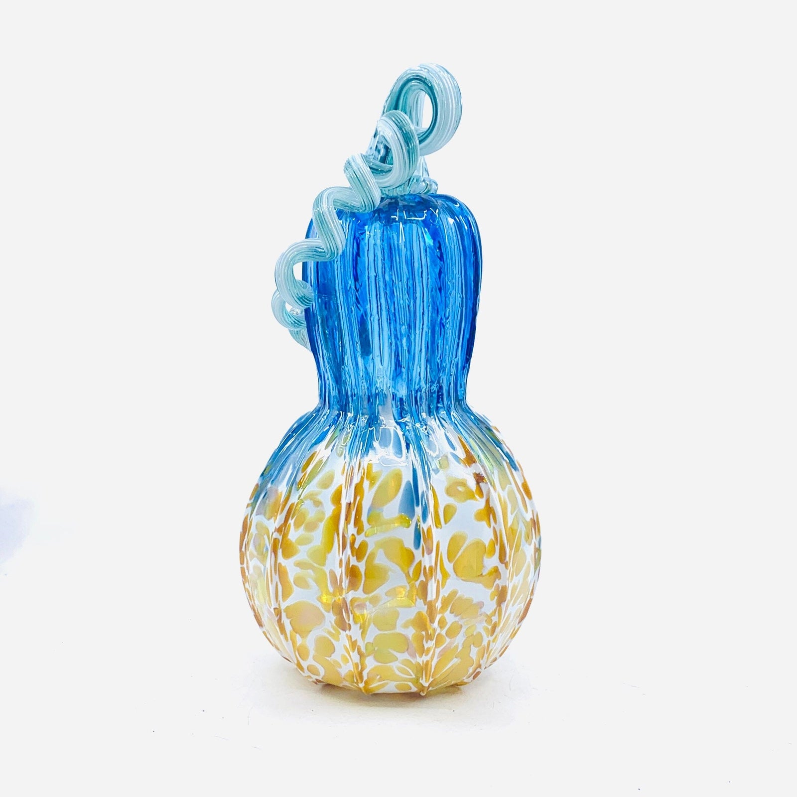 Limited Edition Summer Beachy GOURD Gabby Luke Adams Glass Blowing Studio 