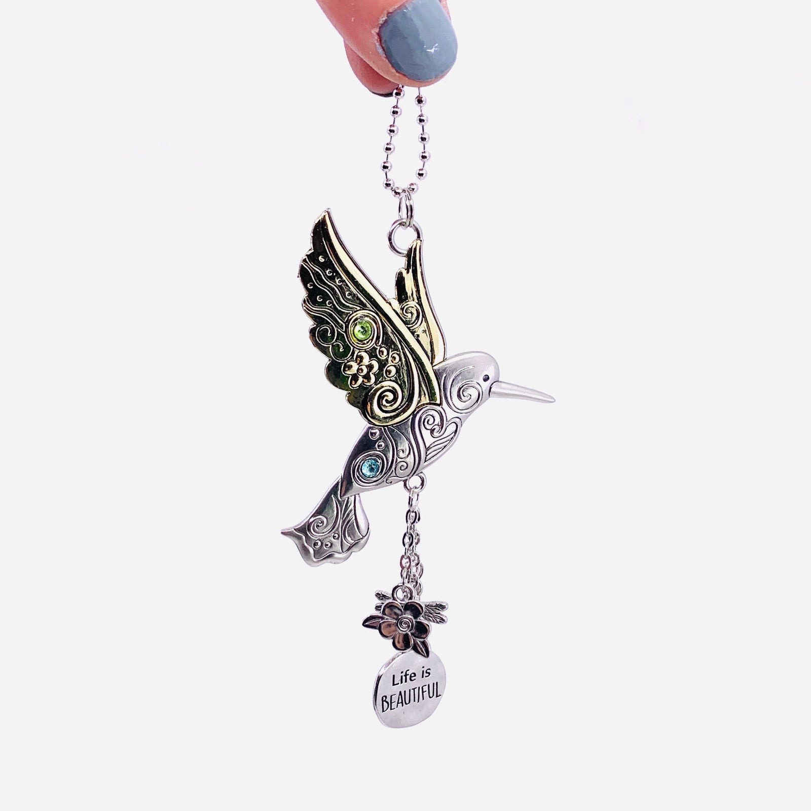Hummingbird Car Charm Ornament GANZ 