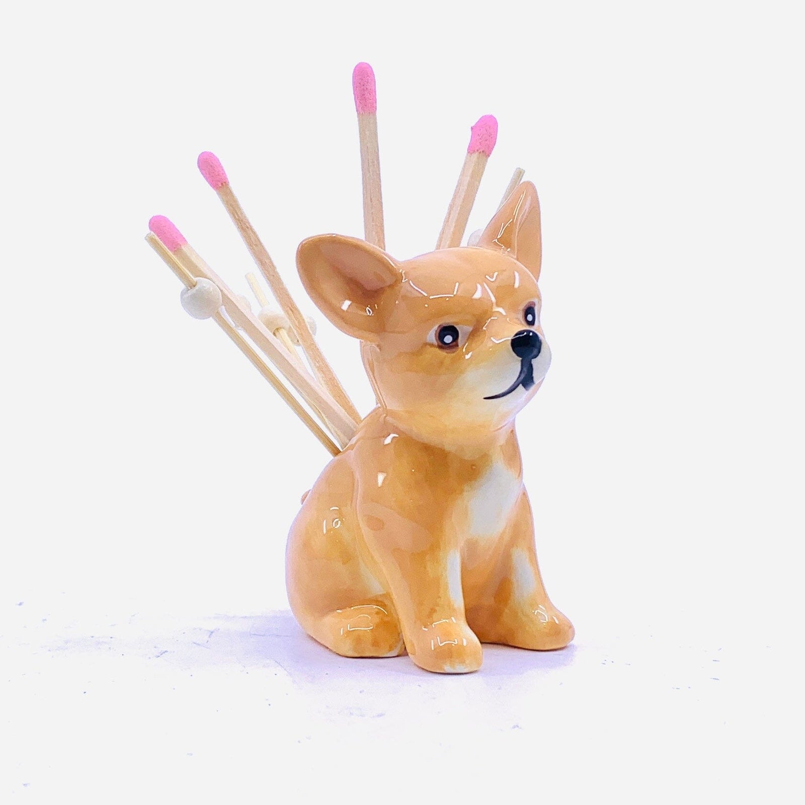 Puppy Pick Holder, Chihuahua Decor Two's Company 