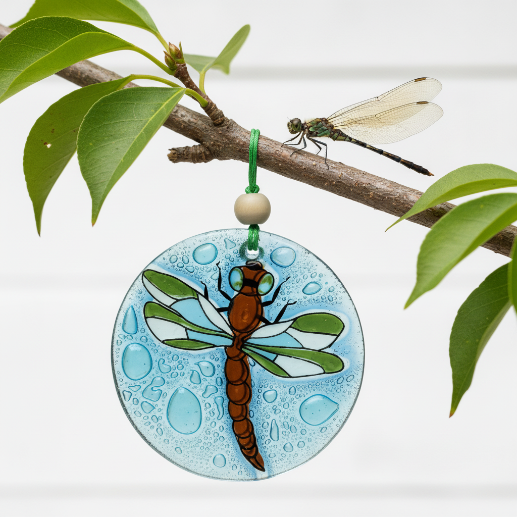 Fair Trade Ornament 56  Dragonfly