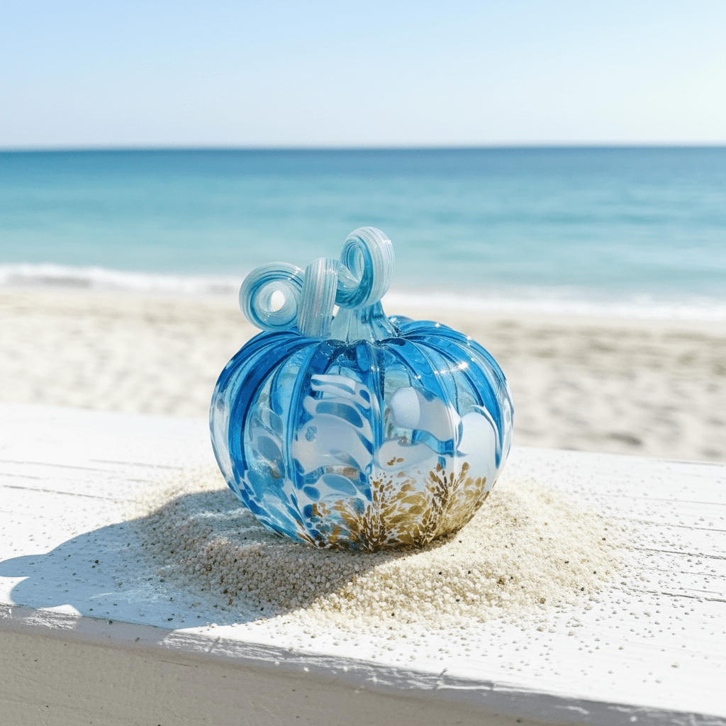Summer Beachy Pumpkin Inspo Luke Adams Glass Blowing Studio 