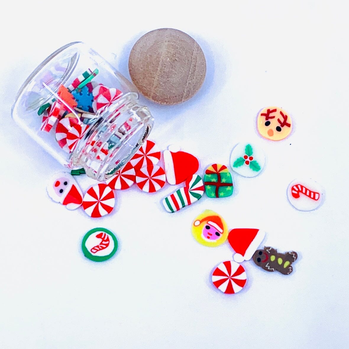 Tiniest Jar of Slice n&#39; Bake Christmas Cookies Miniature - 