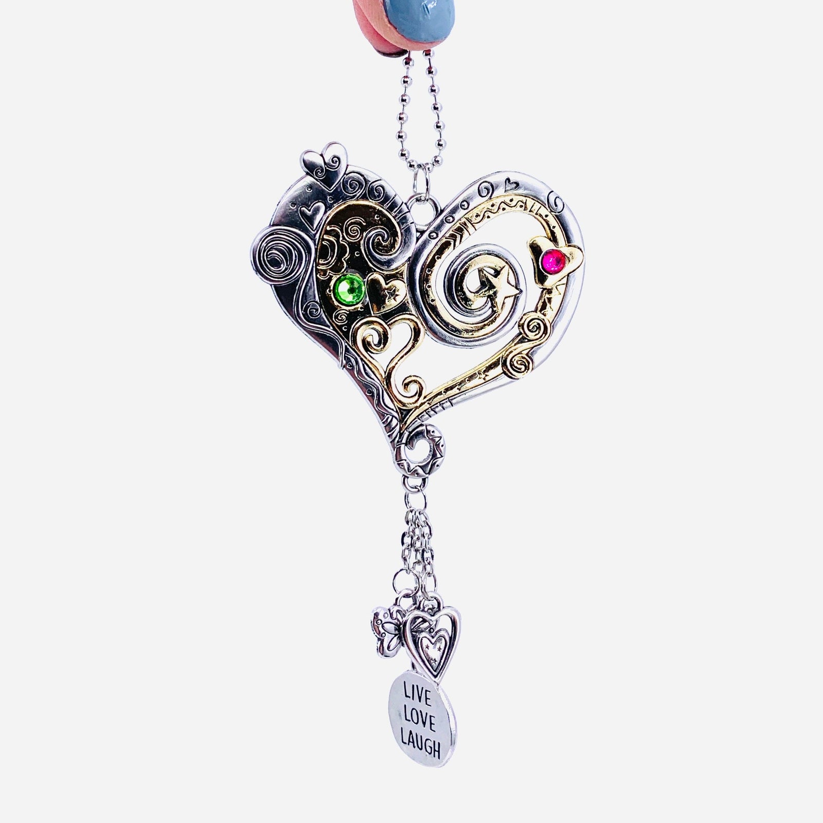 Heart Car Charm Ornament GANZ 